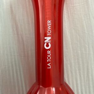 ⭐️CN Tower⭐️red plastic shaped souvenir cup